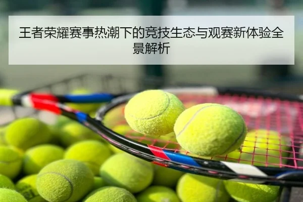 王者荣耀赛事热潮下的竞技生态与观赛新体验全景解析